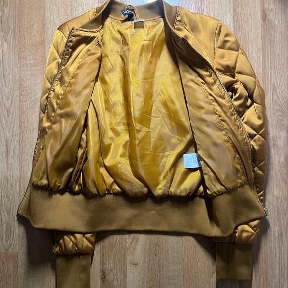 Rustic Brown Bonber Jacket - Picture 3 of 4